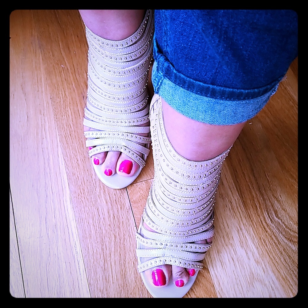 INC Gladiator Booties